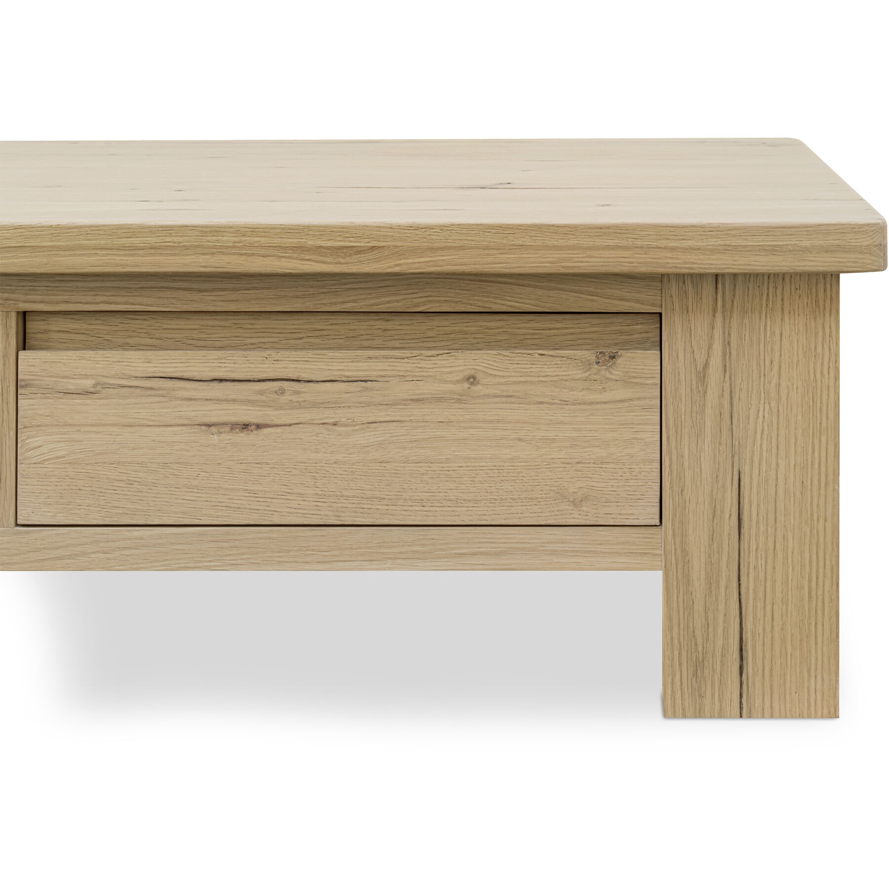 Graham 60 X 35 inch Natural Storage Coffee Table